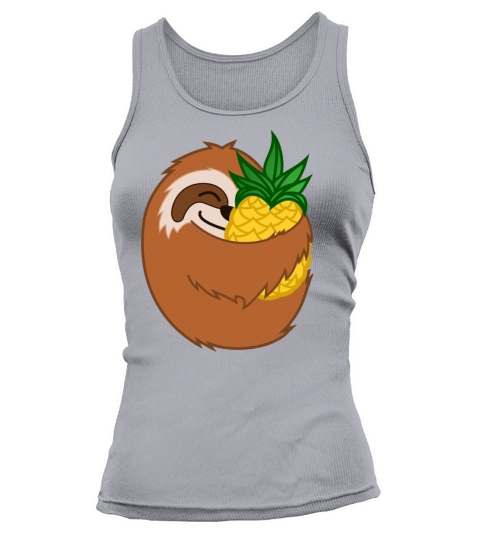 Pineapple Sloth Women's Tank Top