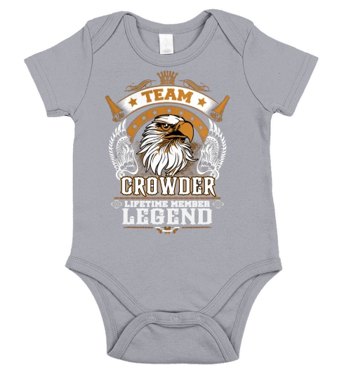 CROWDER TEAM LEGEND, CROWDER TSHIRT Short Sleeve Baby One-Piece