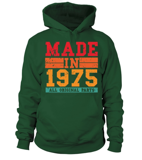 1975 Birthday Vintage Saying Women's Hoodie
