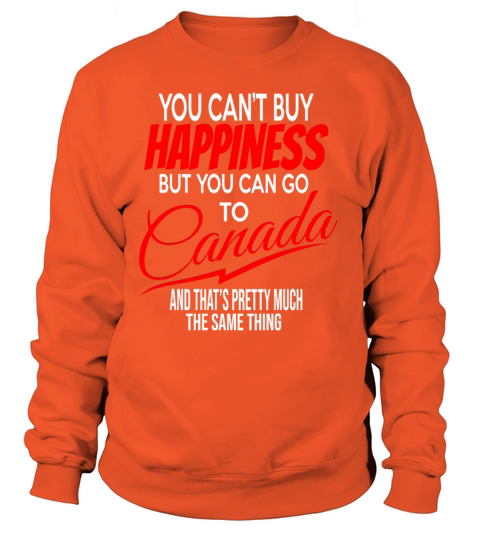 Canada Happiness Women's Sweatshirt