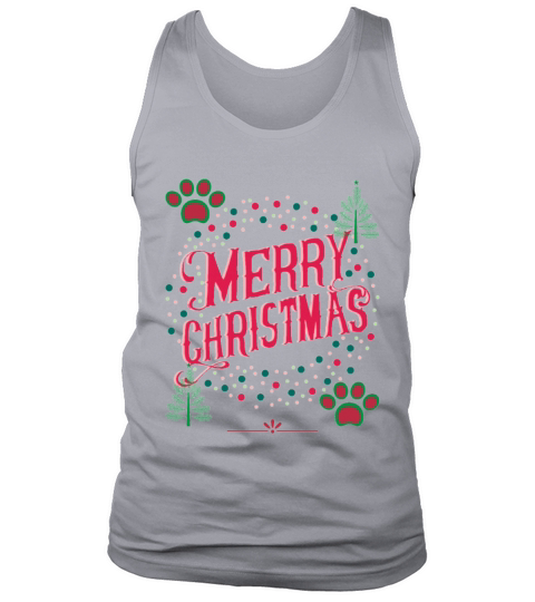 merry christmas dog cat world collection1 Men's Tank Top