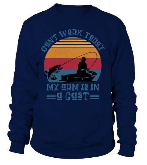 cant work today my arm is in a cast Women's Sweatshirt