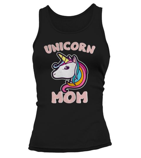 Unicorn Theme Birthday Shirt - Unicorn Mom Tank top Woman
