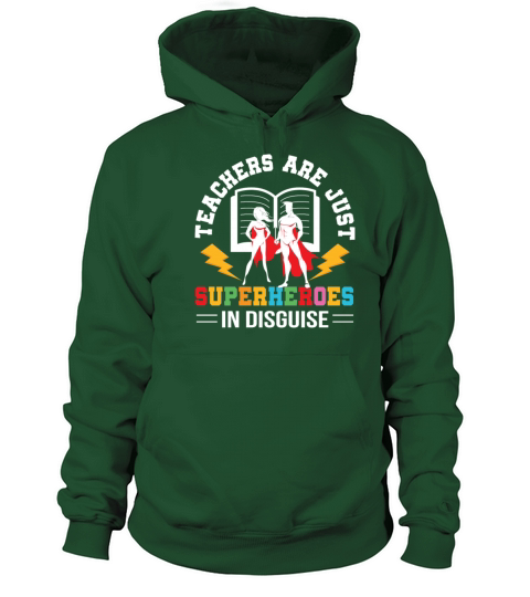 Teacher Are Just Superheroes In Disguise Women's Hoodie