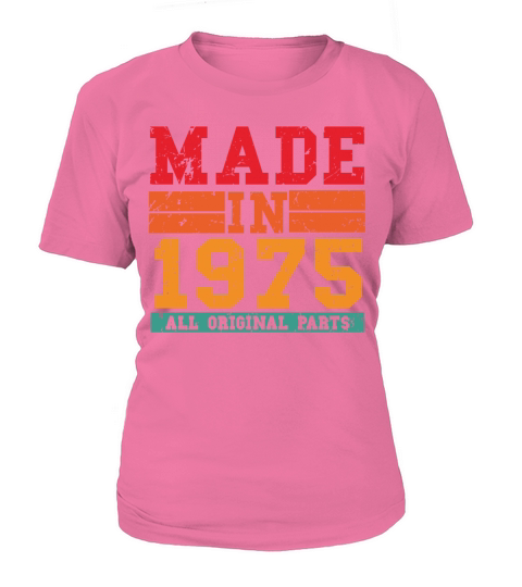 1975 Birthday Vintage Saying Women's T-Shirt