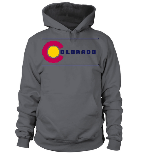 8-Bit Colorado Women's Hoodie