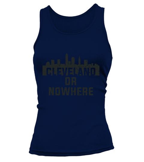 COOL VINTAGE CLEVELAND OR NOWHERE T-Shirt Tank top Woman