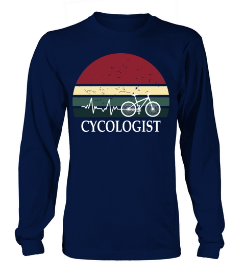 Cycologist Heartbeat T-Shirt Women's Long Sleeve
