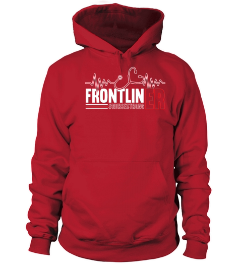 Frontliner ER Nurse Medical Registered Nursing Women's Hoodie