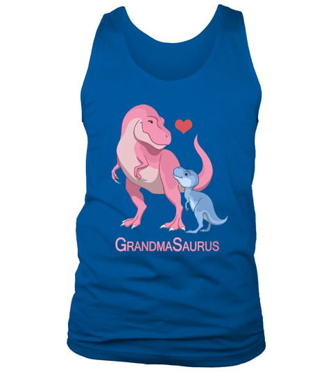 Grandma Saurus Grandmother  Baby Boy TRex Dinosaurs Tank Top Unisex