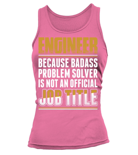 Engineer Job Title Women's Tank Top