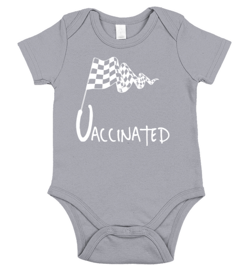 Vaccinated 2021 vaccine Short Sleeve Baby One-Piece