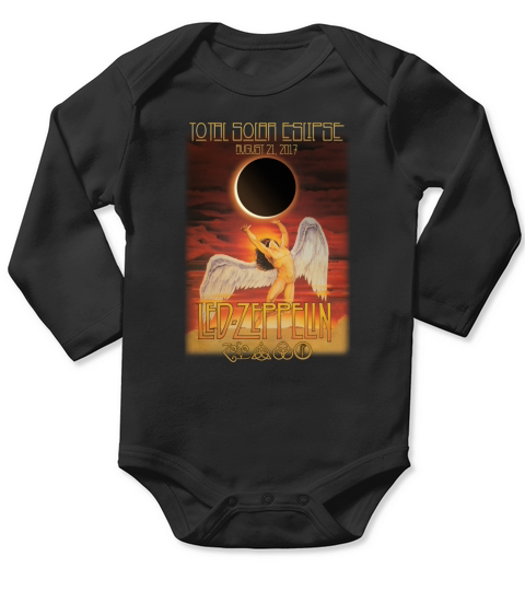 LED ZEPPELIN  ART Long Sleeve Baby One-Piece