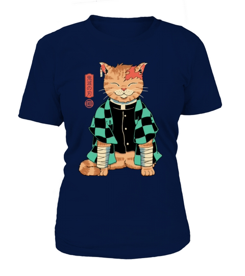 Demon Slayer Cat Women's T-Shirt