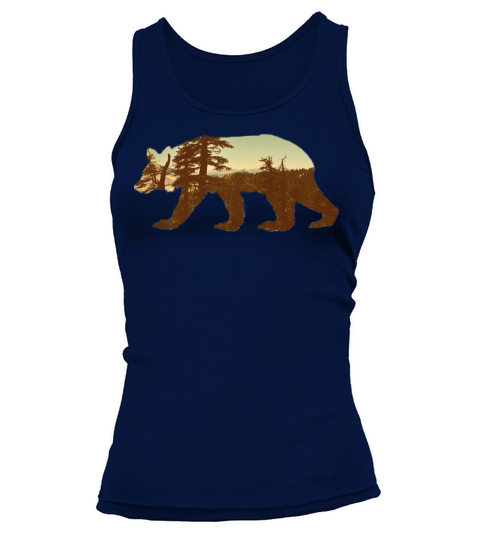 mountain bear tee Women's Tank Top
