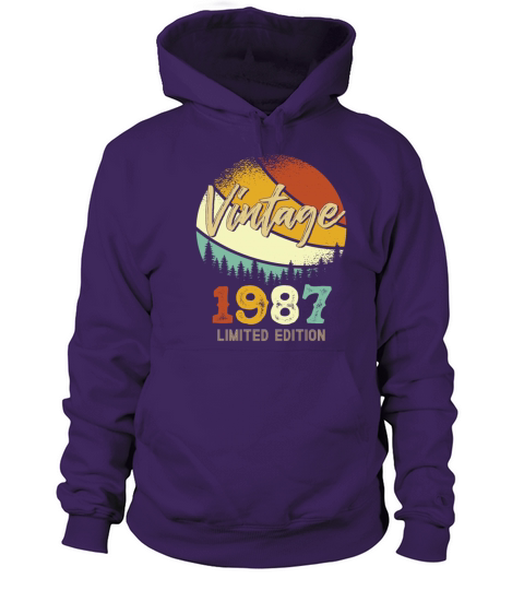 Vintage 1987 Limited Men's Hoodie