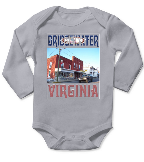Bridgewater Virginia Long Sleeve Baby One-Piece
