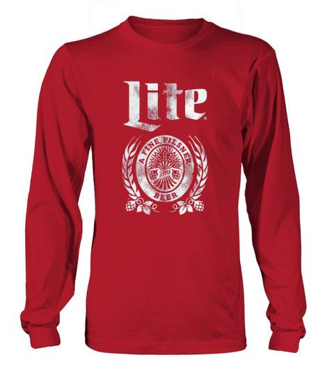 Tee Luv Vintage Miller Lite Long sleeved Unisex