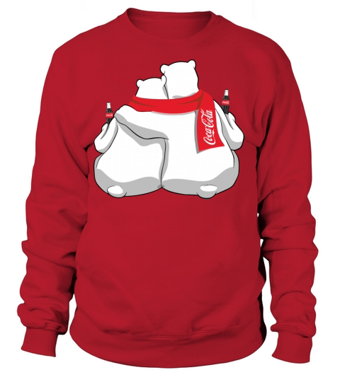 Coca Cola Snowmies Polar Bears birthday chirs 0506 Women's Sweatshirt