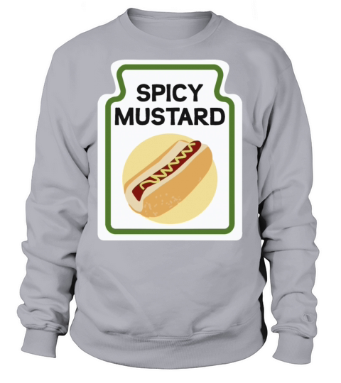 Spicy Mustard Shirt Halloween Costume Funny Party Women's Sweatshirt