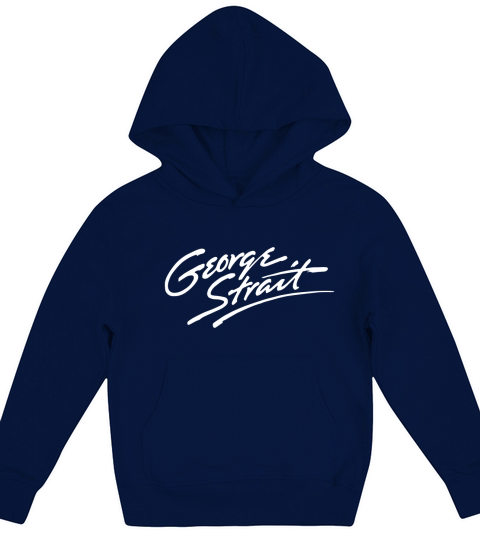 George Strait Tshirt Kids Hoodie