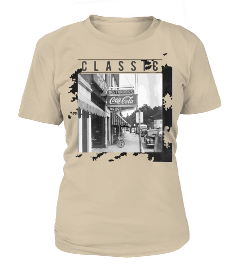 Coca Cola Vintage Store Front Sign Photograph png Women's T-Shirt