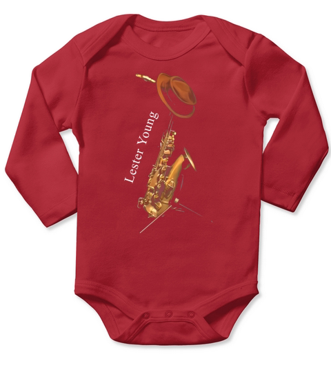 Lester Young Tshirt Long Sleeve Baby One-Piece