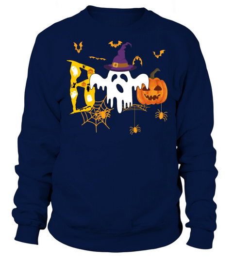 Halloween Boo Geist Witch Pumpkin Bitcoin Women's Sweatshirt