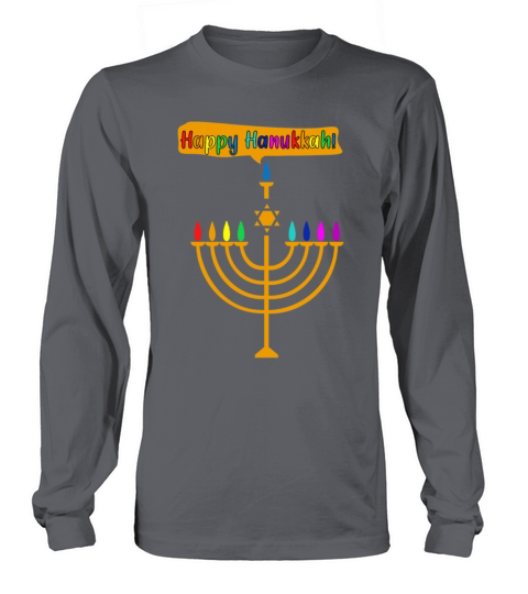 Happy Hanukkah Homo Hanukkah Jewish Festival Gift Women's Long Sleeve
