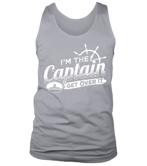 Funny Sail Sailing Sailor Shirt The Captain 2 Men's Tank Top