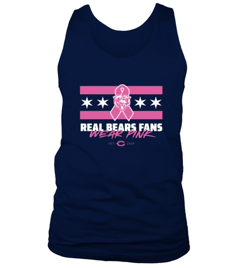 Real Bears Fans Wear Pink Tank Top Unisex