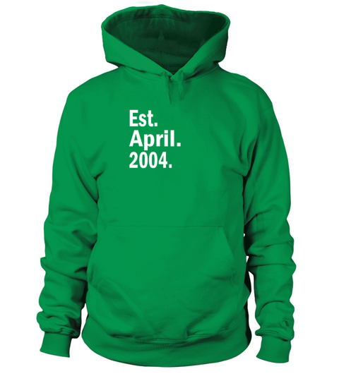 Est April 2004 Women's Hoodie