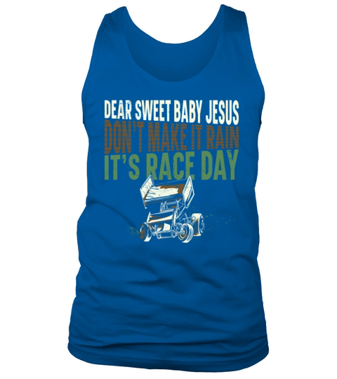 Dirt Track Racing Race Vintage Men's Tank Top