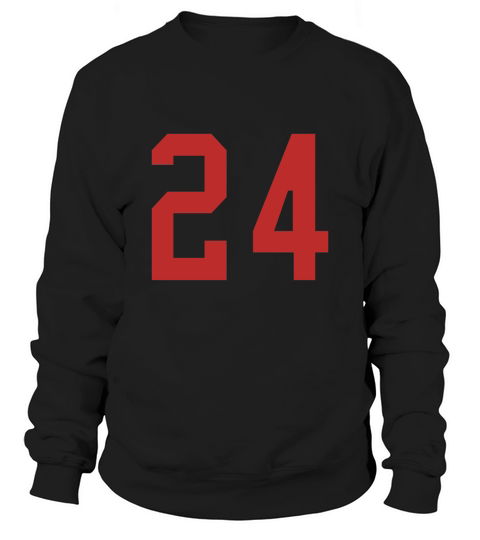 24 sports jersey football number Sweatshirt Unisex