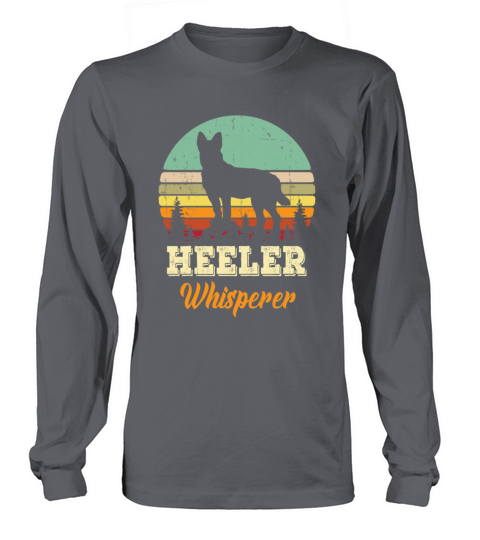 Cute Australian Cattle Dog Lover Pet Heeler Dad Mo Men's Long Sleeve