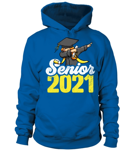 Senior Class Of 2021 Gift Graduation Dabbing Men's Hoodie