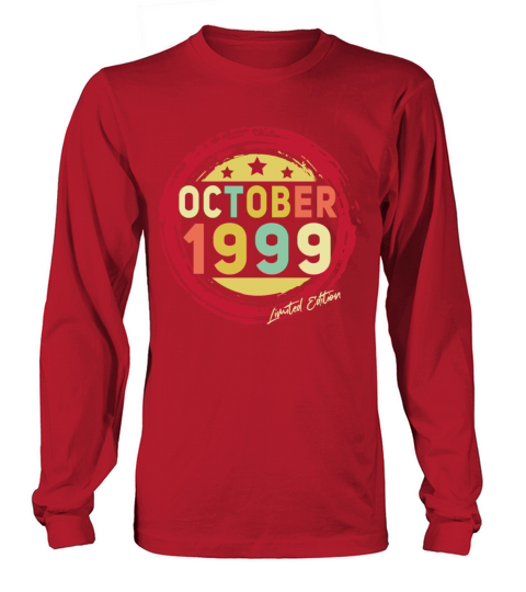 Vintage October 1999 Limited Men's Long Sleeve