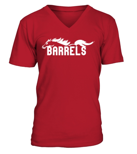 Barrel Racing Men's V-Neck T-shirt