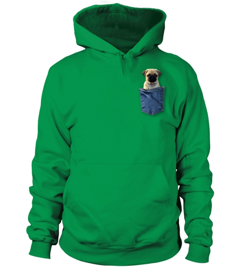 pug in my pocket Women's Hoodie