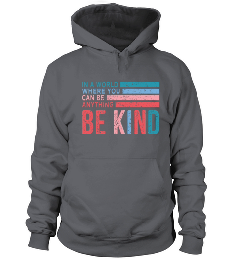 in the World Where You Can Be Anything Be Kind Women's Hoodie