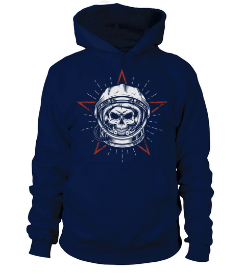 Space Astronaut Skull Head Women's Hoodie