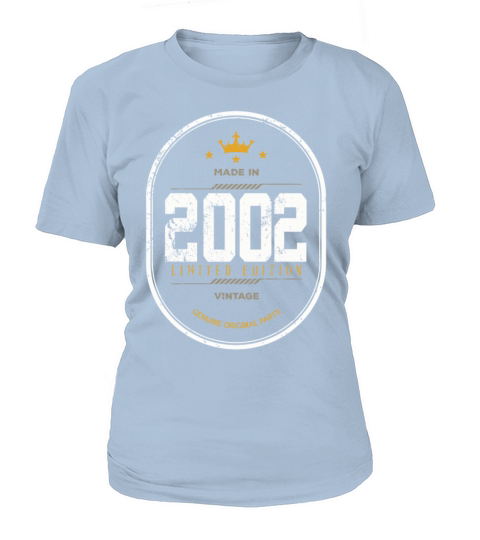 Made In 2002 Limited Edition Vintage Women's T-Shirt