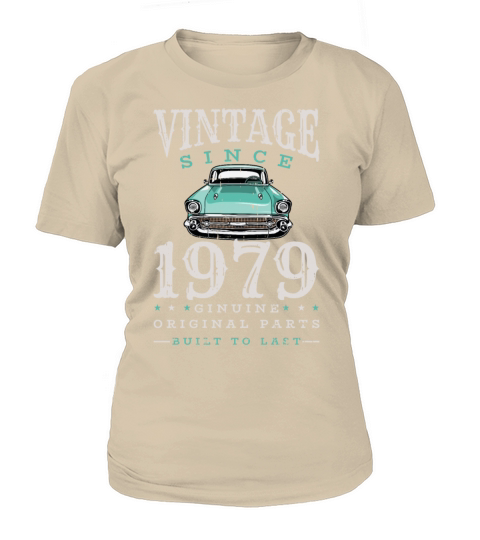 1979 Vintage born in Retro age Birthday gift idea Women's T-Shirt