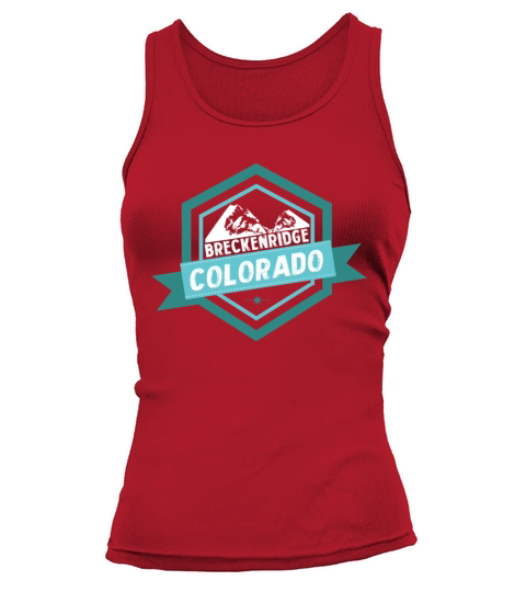 Breckenridge Colorado T shirt Badge Women's Tank Top