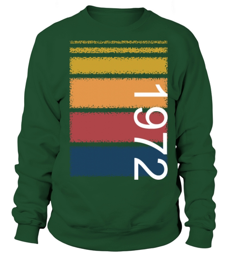 Retro-Vintage year 1972 Sweatshirt Unisex