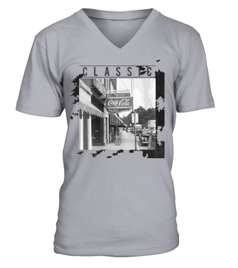 Coca Cola Vintage Store Front Sign Photograph png Men's V-Neck T-shirt