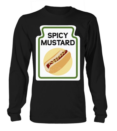 Spicy Mustard Shirt Halloween Costume Funny Party Women's Long Sleeve