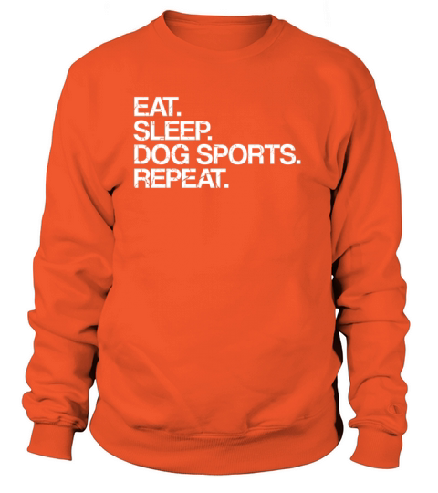 Eat Sleep Dog Sports Repeat Women's Sweatshirt
