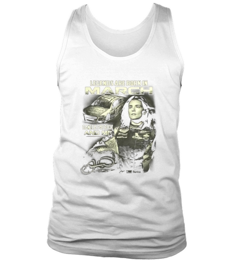 DANICA PATRICK LEGENDS ARE BORN IN MARCH Men's Tank Top