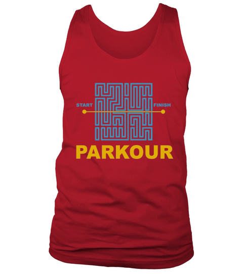 Parkour pour Homme Free Running Start Finish TShirt XL Noir Tank Top Unisex